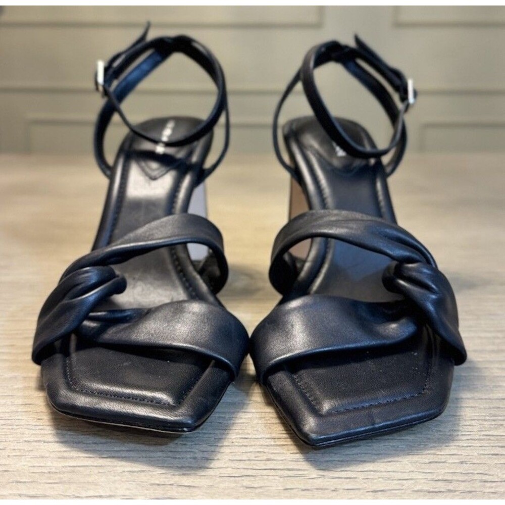 Antonio Melani Nikki Leather Twisted Dress Sandal. Size 9.5 - Picture 2 of 7